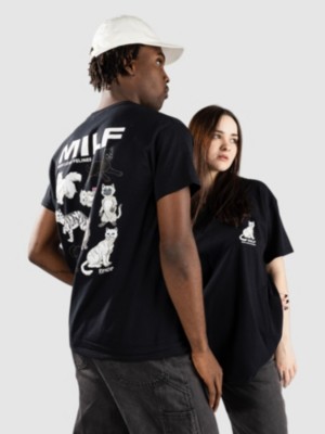 ◆RIPNDIP◆MAN I LOVE FELINES 半袖Tシャツ チャコール 送料込 Man I Love Felines Tee (Black) – RIPNDIP